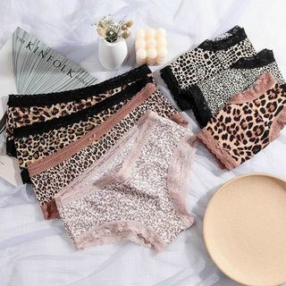 Quần lót nữ thun lạnh hoạ tiết da báo sexy cao cấp