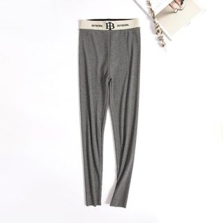 Quần Legging Nữ Cạp Chữ B Lót Lông Mịn Ấm