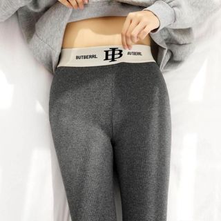 Quần Legging Nữ Cạp Chữ B Lót Lông Mịn Ấm