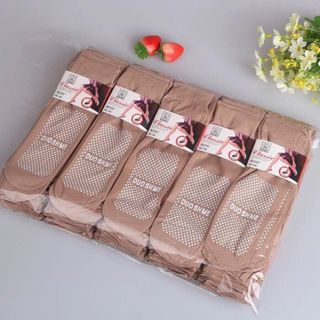 Combo 5 Đôi Tất da chân mỏng chống trơn nữ 166