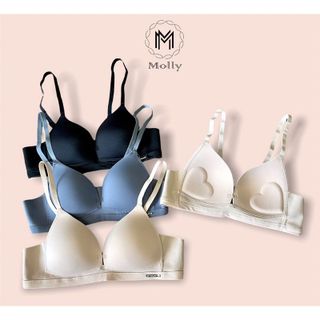 Áo lót không gọng đệm mỏng chất su mềm mại thoáng mát cho mùa hè s21