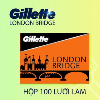 Hộp 100 lưỡi lam Gillette - London Bridge giá sỉ