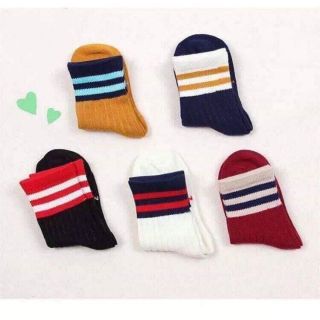 Tất vớ len cổ kẻ cao cổ cho bé trai bé gái từ 1 2 3 4 5 6 7 8 9 10 11 12 tuổi chất len dày dặn