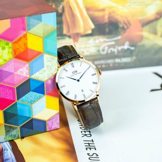 Đồng hồ Danieel Wellingtonn dây da dww Dapper size 38mm full box