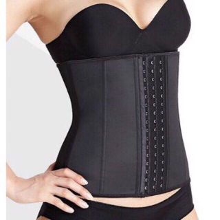 Đai gen nịt bụng LATEX định hình eo 9 xương 25 xương thông hơi 28cm