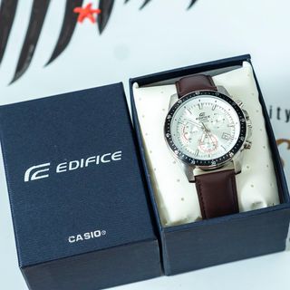 ĐỒNG HỒ NAM CASI0 6 KIM THỜI TRANG NAM DÂY DA SIZE 43MM