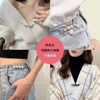 Set 13 gym ghim cài quần áo cho nữ siêu xinh