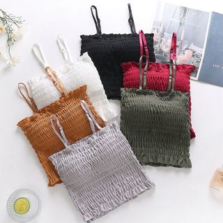 ÁO BRA 2 DÂY NỮ NHÚN DÁNG LỬNG CROPTOP TRẺ TRUNG  SIÊU ĐẸP 2088