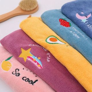 Khăn Quấn Tóc Bằng Sợi Micro Siêu Thấm Hút Nước Tiện Dụng