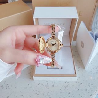 ĐỒNG HỒ NỮ CAO CẤP VERS MEDUSA DÂY KIỀNG MẶT NẮP BẬT MINI SIÊU XINH