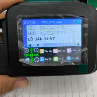 Máy In Date Cầm tay Mini 150V (Có Mực), Tiếng Việt, Cảm ứng, In Nsx Hsd, Logo, Mã QR, Mã Vạch