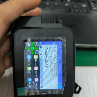 Máy In Date Cầm tay Mini 150V (Có Mực), Tiếng Việt, Cảm ứng, In Nsx Hsd, Logo, Mã QR, Mã Vạch