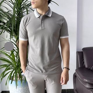 Áo POLO Chất liệu dày dặn, thoáng khí,form chuẩn Âu - A02-249