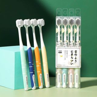 Set 4 Bàn Chải Nhật Bản (Thùng 144 Set)