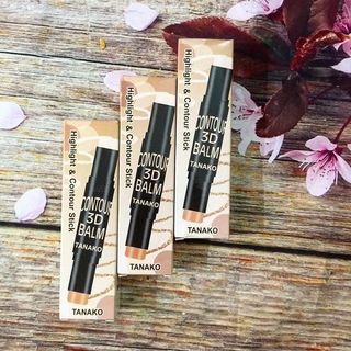 Bút Che Khuyết Điểm Và Tạo Khối 2 Đầu Tanako một đầu là phấn vẽ khối khuôn mặt giúp bạn có được khuôn mặt đẹp hơn.