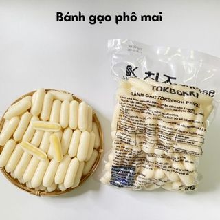 Bánh gạo Tokbokki nhân phô mai SM (1kg / Gói) giá sỉ