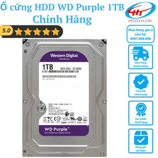 Ổ cứng HDD WD Purple 1TB WD10PURZ – Hàng Chính Hãng giá sỉ