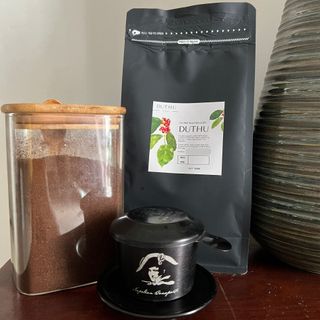 Cà phê trộn Robusta-Arabica-Moka GIA LAI - Cafe rang mộc nguyên chất pha phin, Cafe trộn nguyên chất - TÚI 500GR