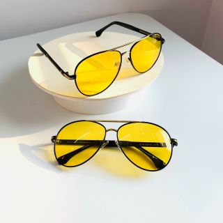 Kính đi đêm P8738 tròng vàng