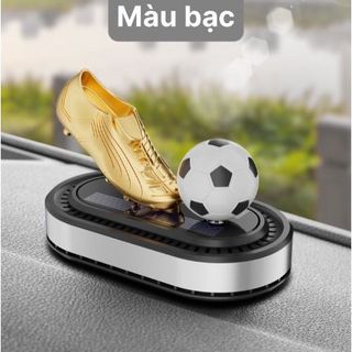 Máy khuếch Tán Tinh Dầu năng lượng mặt trời trang trí ô tô giày vàng và bóng đá, nước hoa khử mùi trong xe