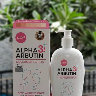 Dưỡng Thể Alpha Arbutin Collagen Lotion 3+ Plus 500ml giá sỉ