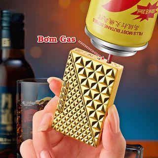 BẬT LỬA DUPONT VÂN KIM CƯƠNG LỚN M33 - XÀI GAS