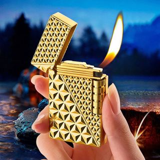 BẬT LỬA DUPONT VÂN KIM CƯƠNG LỚN M33 - XÀI GAS