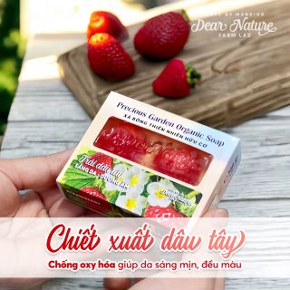 Xà Bông Dâu Tây Precious Garden Organic Soap
Sáng Da - Dưỡng Ẩm