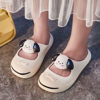 DÉP SỤC NỮ HÌNH CÚN ĐÁNG YÊU HÀNG QUẢNG CHÂU CAO CẤP