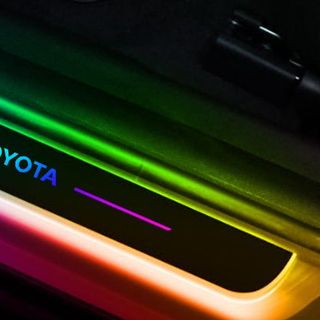 Bậc cửa ô tô đèn LED các hãng