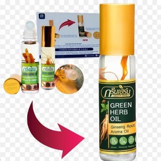 Dầu lăn sâm Green Herb Thái Lan 8cc