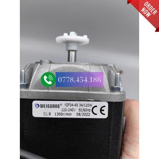 Quạt Microlight YZF34-45/120W Tủ Đông Lõi Đồng Động Cơ Tủ Đông Quạt Tủ Lạnh - LH O.7.7.8.4.nam.4.1.8.6 giá sỉ