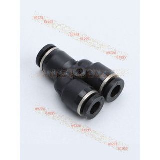 Đầu Cắm PY-4 Màu Đen PY-6 PY-8 Nhanh Ống Khí PY-10 Khớp Nối PY-12 Nhựa Loại Y TEE PY-14/16 - LH .O8.98.O66.483