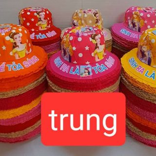 Mũ bucket trẻ em đủ mẫu hình tròn người nhện CQ
