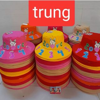 Mũ bucket trẻ em đủ mẫu hình tròn người nhện CQ
