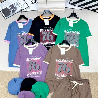 Bộ cotton 4 chiều form to in số 76