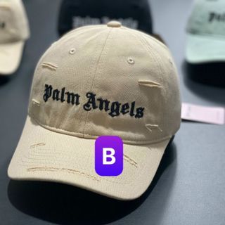 Mũ lưỡi trai thêu chữ palm ang els CQ
