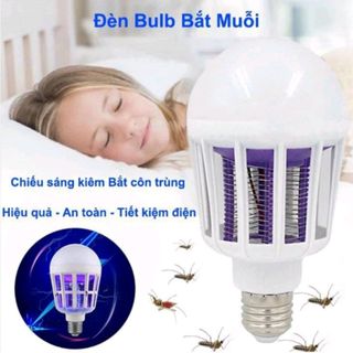 Đèn bắt muỗi kết hợp Led tiện dụng 220v 2 chế độ