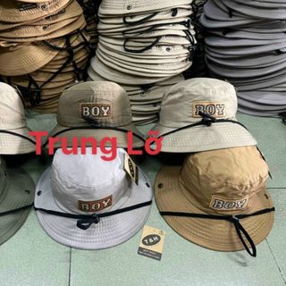 Nón bucket trẻ em đủ mẫu đều có dây nón CQ
