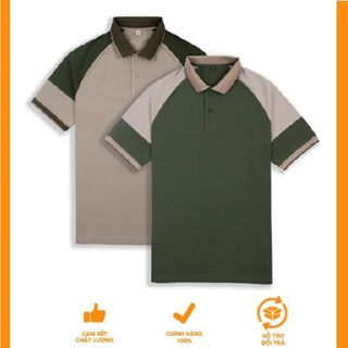 Áo POLO vải CVC cao cấp Siêu dày dặn, thoáng khí, bền màu và đứng form A02-255