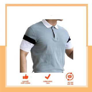 Áo POLO Basic Vải Cá Sấu Co Giãn, Thoáng khí, Phối Màu Trẻ Trung - A02-236