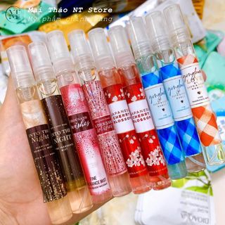 [Deal hot] Body mist chiết, Xịt thơm toàn thân 10ml, lưu hương tốt