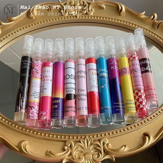 [Deal hot] Body mist chiết, Xịt thơm toàn thân 10ml, lưu hương tốt