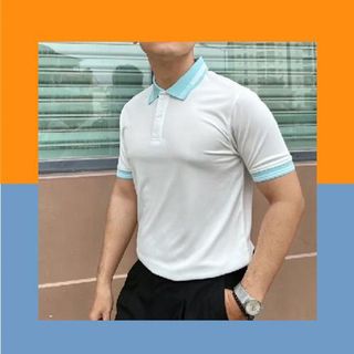 Áo Polo nam vải Poly, đơn giản, thoáng mát A02-232