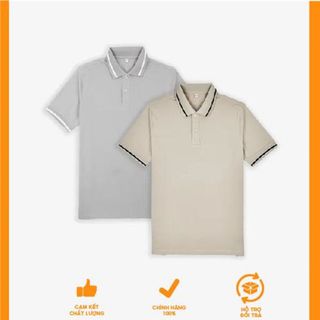Áo POLO vải CVC cao cấp Siêu dày dặn, thoáng khí, bền màu và đứng form A02-256