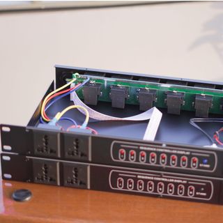 Quản Lý Nguồn V10 Đồng Hồ Hiển Thị Điện Áp 10 Cổng Chia Chuyên Dụng Cho Các Thiết Bị Âm Thanh
