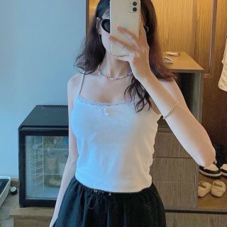 Áo CRT 2 dây phối ren