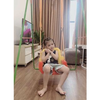 Xích Đu Cho Bé JUMPER KIDS KG102 Bộ Cao Cấp Có Thêm Chân Ngang Xích Đu Trong Nhà Cho Trẻ Em