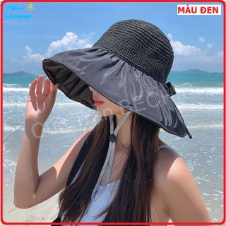 MŨ CHỐNG NẮNG VÀNH RỘNG BUCKET, CHỐNG TIA UV PHỐI NƠ CAO CẤP CTB100 – BECHIP