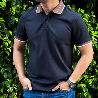 Áo POLO vải POLY  Cao Cấp Siêu thông thoáng, thấm hút tốt và sang trọng A02-268 giá sỉ - giá bán buôn